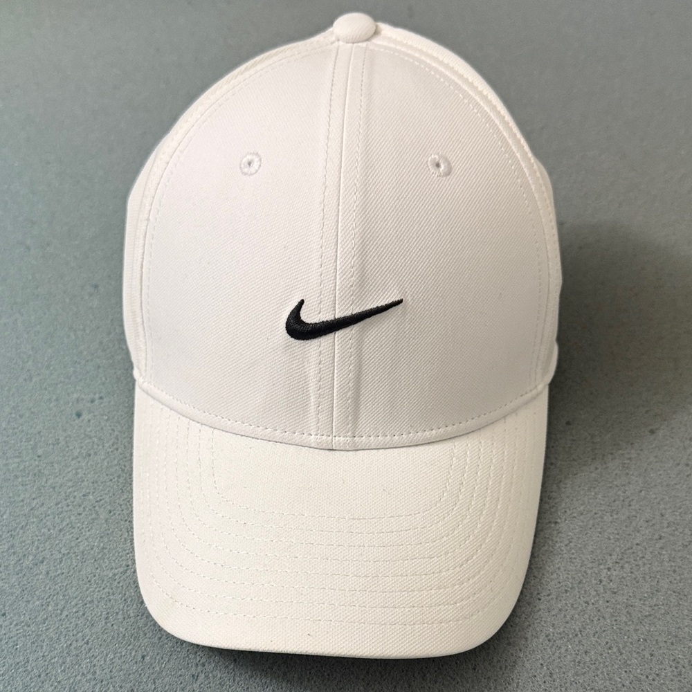 Nike Classic White Cap with Black Logo
